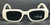 PRADA PR 17WSF 1425S0 White Grey Women's 51 mm Sunglasses