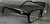 PRADA PR 14ZV 1AB1O1 Black Women's 54 mm Eyeglasses