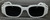 PRADA PR 17WS 11N09T Marble Grey Women's 49 mm Sunglasses