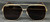 GUCCI GG1099SA 003 Gold Brown Men's Extra Large 61 mm Sunglasses