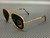 RAY BAN RB3625 919631 Gold Green New Aviator Unisex 58 mm Sunglasses