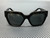 VERSACE VE4458 GB1 87 Black Dark Grey Women's 54 mm Sunglasses
