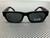 PRADA PR A03S 16K07T Black Blue Vintage Men's 56 mm Sunglasses