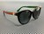 GUCCI GG0702SKN 004 Black Green Grey Gradient Medium 54 mm Women's Sunglasses