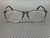 GUCCI GG1447O 004 Grey Transparent Men's Large 57 mm Eyeglasses