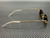 GUCCI GG1278S 001 Gold Brown Unisex 55 mm Extra Large Sunglasses