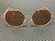 TORY BURCH TY6092 332973 Antique Pink Brown Women's 55 mm Sunglasses