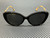 BURBERRY BE4407 385387 Black Grey Women's 54 mm Sunglasses