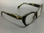 PRADA PR 18WV 19D1O1 Black Yellow Marble Women's 54 mm Eyeglasses