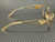 PRADA PR 52ZV ZVN1O1 Pale Gold Women's 55 mm Eyeglasses