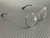 RAY BAN RX3447V 2502 Silver Blue Unisex 50 mm Eyeglasses