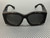 BURBERRY BE4388U 300187 Black Grey Women's 55 mm Sunglasses