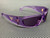 PRADA PR A14 13R30G Transparent Ametyst Purple Unisex 60 mm Sunglasses