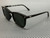 RAY BAN RB2210 901 58 Black Green Polarized Unisex 53 mm Sunglasses