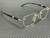 MONT BLANC MB0346O 001 Gold Black Men's 53 mm Extra Large Eyeglasses