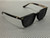 MONT BLANC MB0258SA 001 Black Grey Men's 55 mm Large Sunglasses