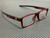 FERRARI FZ8004U 508 Matte Red Men's 57 mm Eyeglasses