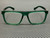 GUCCI GG1504O 007 Green Gold Unisex 56 mm Large Eyeglasses
