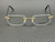 MONT BLANC MB0221O 015 Matte Black Gold Men's Medium 55 mm Eyeglasses