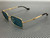 GUCCI GG1495S 003 Gold Blue Unisex Large 56 mm Sunglasses