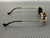 GUCCI GG1600S 001 Gold Grey Unisex Large 56 mm Sunglasses