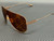 GUCCI GG1436S 003 Gold Pink Mirror Women's 72 mm Large Sunglasses