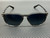 PERSOL PO3019S 1196S3 Transparent Grey Blue Polarized 55 mm Sunglasses