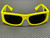 VERSACE VE4482 544987 Yellow Grey Men's 57 mm Sunglasses