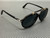 PERSOL PO0202S 95 3R Black Blue Polarized 57 mm Men's Sunglasses