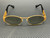 VERSACE VE2264 100230 Gold Silver Unisex 56 mm Sunglasses