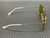RAY BAN RB3758 003 6D Silver Yellow Flash Unisex 56 mm Sunglasses