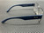 RAY BAN RX6532 3189 Gunmetal Matte Blue 55 mm Unisex Eyeglasses