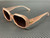 MICHAEL KORS MK2240U 344911 Light Sand Rose Gradient Women's 54 mm Sunglasses