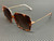 MICHAEL KORS MK2247U 4017T5 Tortoise Brown Gradient Polarized 57 mm Sunglasses