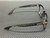 MONT BLANC MB0266O 009 Grey Transparent Men's 54 mm Large Eyeglasses