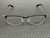 MONT BLANC MB0374OA 001 Silver Black Titanium Men's Extra Large 54 mm Eyeglasses