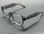 RAY BAN RX7256 8431 Transparent Grey Men's 53 mm Eyeglasses