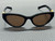 MIU MIU MU A04S 16K10I Black Brown Women's 54 mm Sunglasses