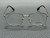 BURBERRY BE1352D 1318 Gold Black Men's 56 mm Eyeglasses