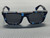 BURBERRY BE4451U 411187 Blue Havana Grey Men's 54 mm Sunglasses