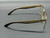 RAY BAN RX7550 3220 Arista Gold Unisex 57 mm Eyeglasses