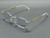 RAY BAN RX3768V 2500 Gold Transparent Unisex 56 mm Eyeglasses