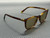 MIU MIU MU B03S 26E10R Striped Tobacco Yellow Women's 53 mm Sunglasses