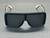 DOLCE & GABBANA DG6204 501 87 Black Grey Unisex 65 mm Sunglasses