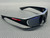 PRADA LINEA ROSSA PS B03S 1BO10J Matte Black Blue Mirror Violet Men's 57 mm Sunglasses