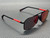 PRADA LINEA ROSSA PS B51S 1BO08F Matte Black Grey Mirror Red Men's 56 mm Sunglasses