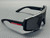 PRADA LINEA ROSSA PS B07S 1BO06F Matte Black Grey Men's 70 mm Sunglasses
