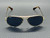RAY BAN RB3925 001 R5 Arista Gold Blue Unisex 58 mm Sunglasses
