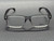VERSACE VE3391U 593 Grey Transparent Ruthenium Men's 56 mm Eyeglasses