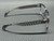 VERSACE VE3391U 593 Grey Transparent Ruthenium Men's 56 mm Eyeglasses